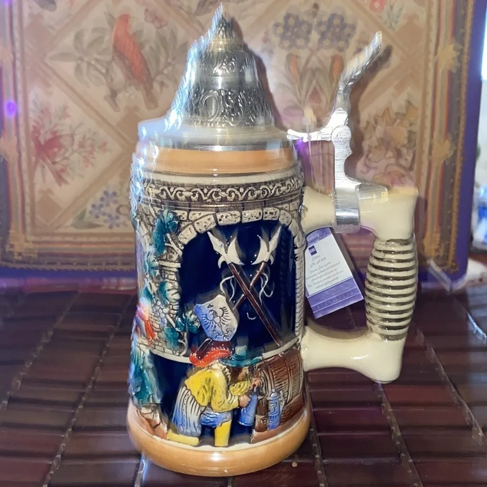 Authentic St. Goar BurgRheinfels Beer Stein, limited edition #2 of 3000